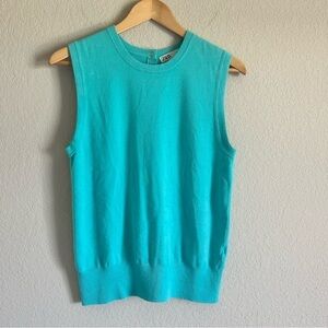 Zara Turquoise Sweater Sleeveless Pullover